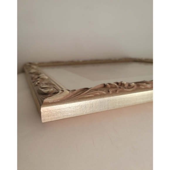 BRAND NEW 4 Piece Set: Vintage Framed French Jaune, Blanche, Rose, Paix - Picture 13 of 16